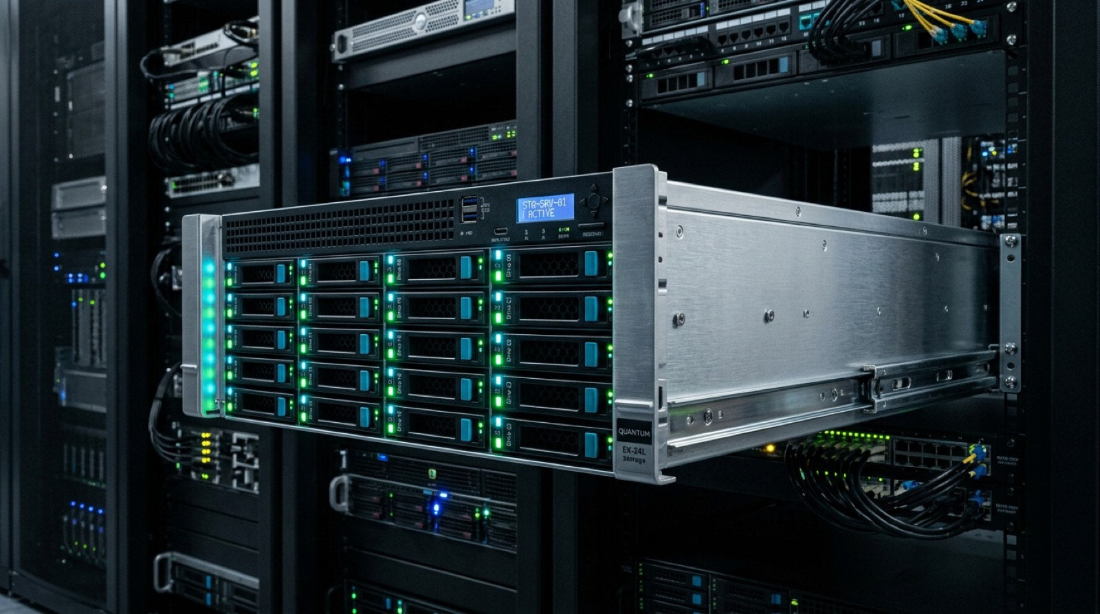24-Bay Hot-Swap Enterprise Storage Server Chassis